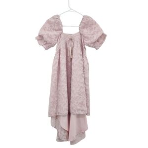 Joyfolie Pink Lace Formal Dress